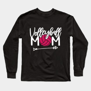 Volleyball Mom T-Shirt Mothers day Gift Long Sleeve T-Shirt